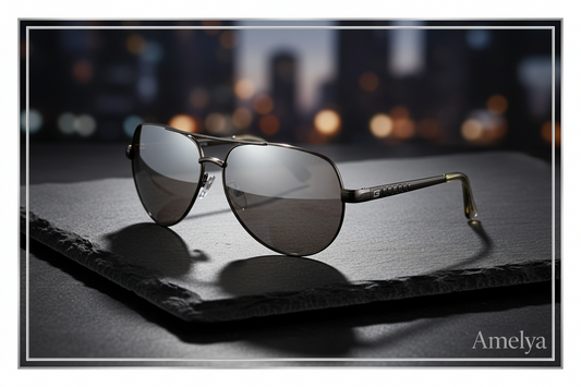 Guess GF0215 6008C — The Gunmetal Aviator Built for the Modern Man