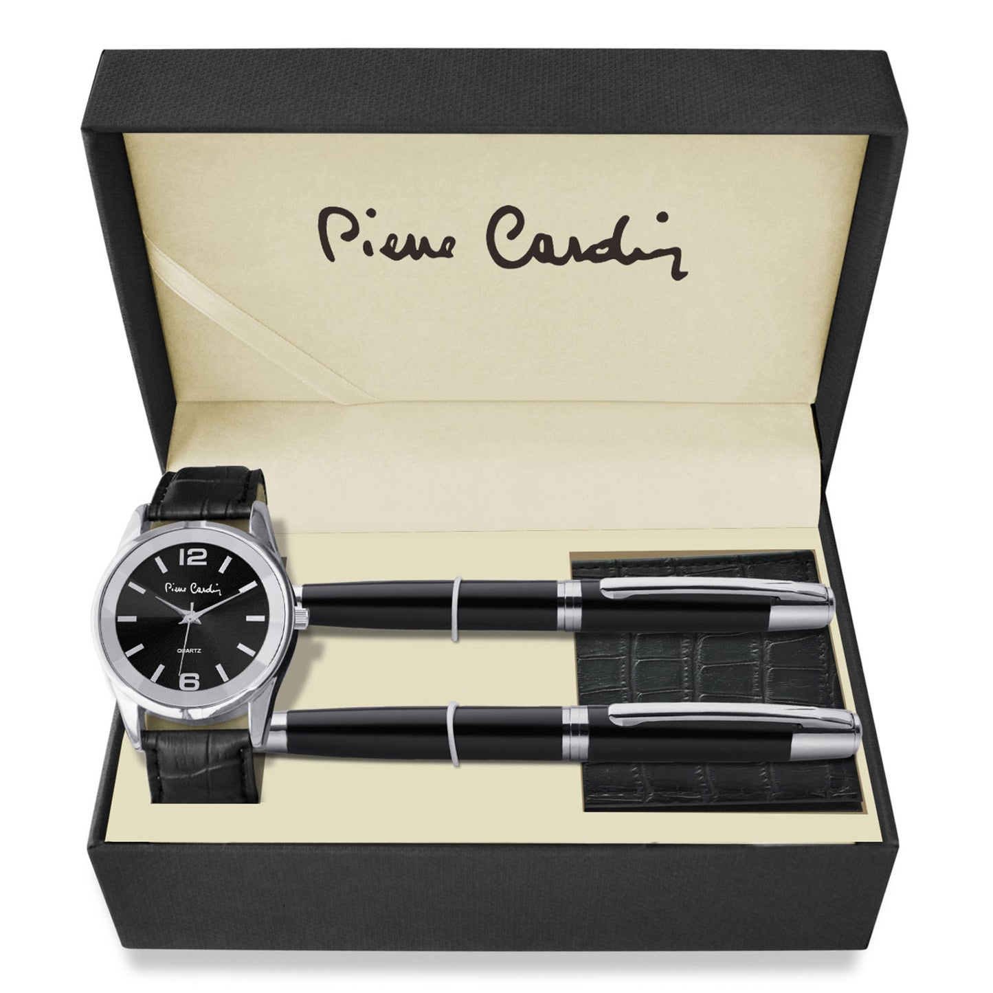 Pierre Cardin Gift Set Watch & Wallet & Pen PCX8222G27